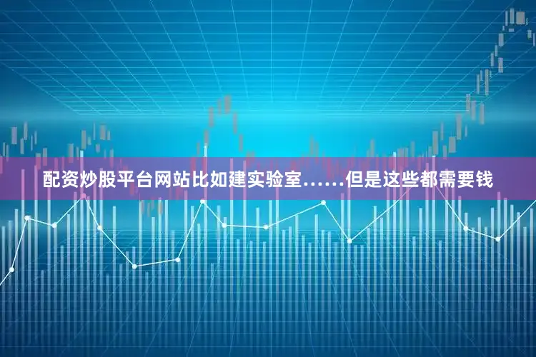 配资炒股平台网站比如建实验室……但是这些都需要钱